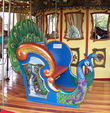 Carousel Works Peacock Chariot
