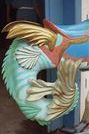 2nd Row Hippocampus Carving Detail