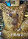 Looff "Teddy" Bear Head Detail