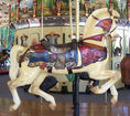 Outside Row Jumping Horse