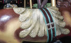 Herschell-Spillman Outside Row Jumper Saddle Detail