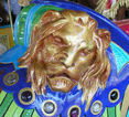 Lion detail - PTC Outside Row Stander